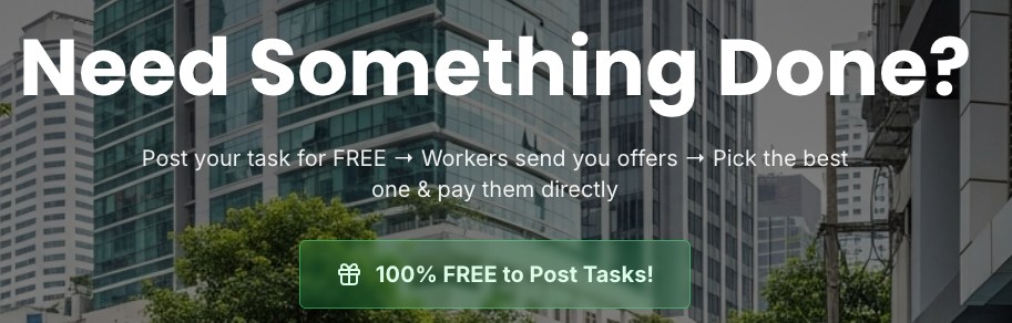 JobHub - Lägg upp jobb gratis, som du vill ha utfört